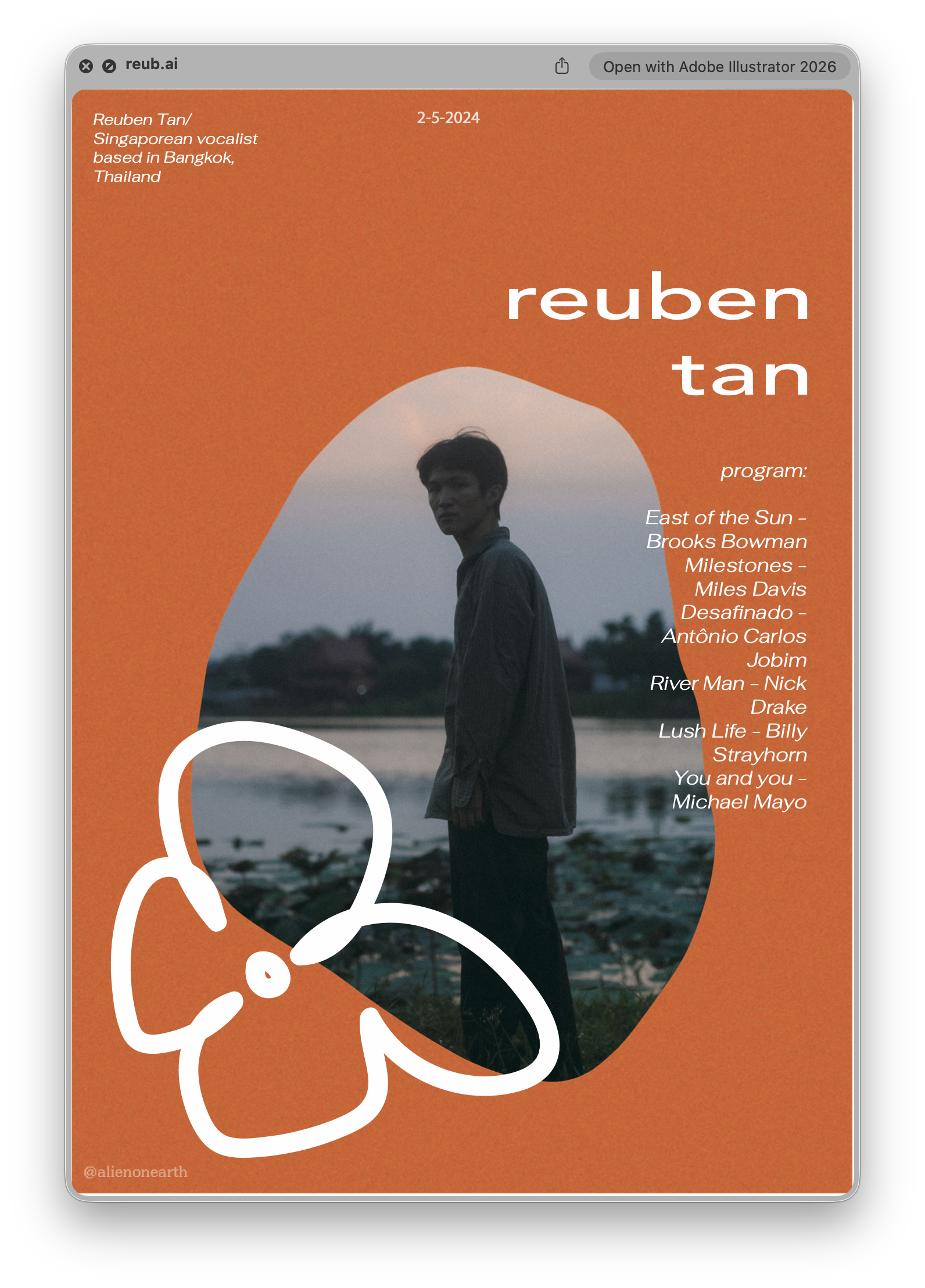 dr.reub event poster